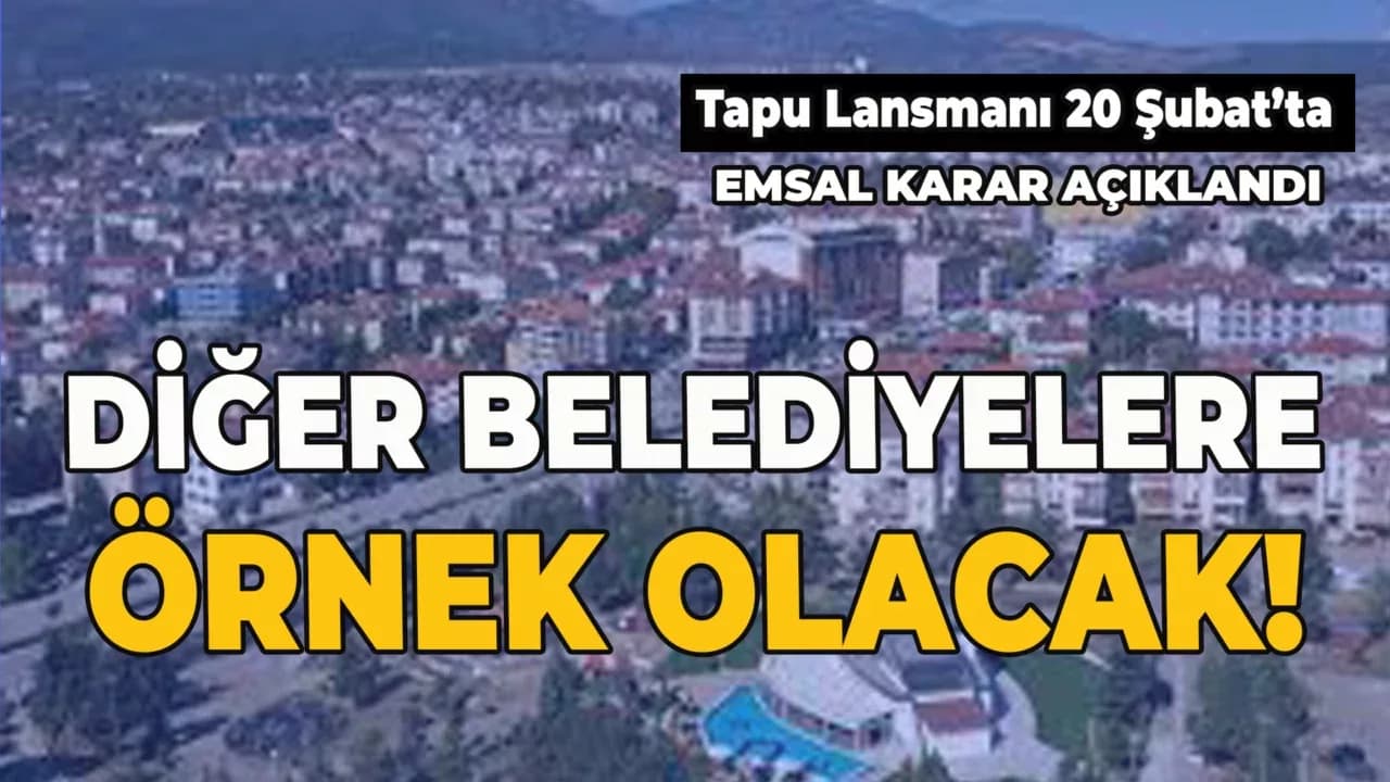 Safranbolu’da 14 Yıllık İmar Çıkmazı Son Buldu!