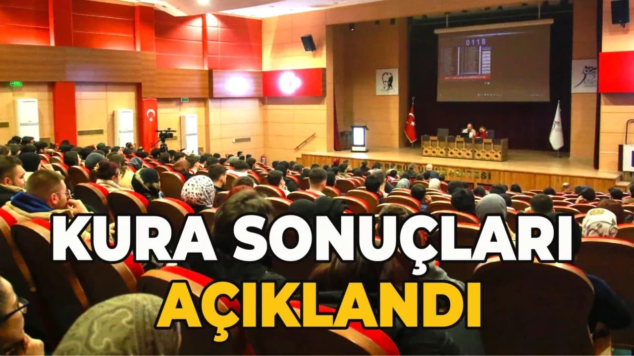 Karabük Üniversitesinde İŞKUR Gençlik Programı İçin Kura Çekilişi Yapıldı