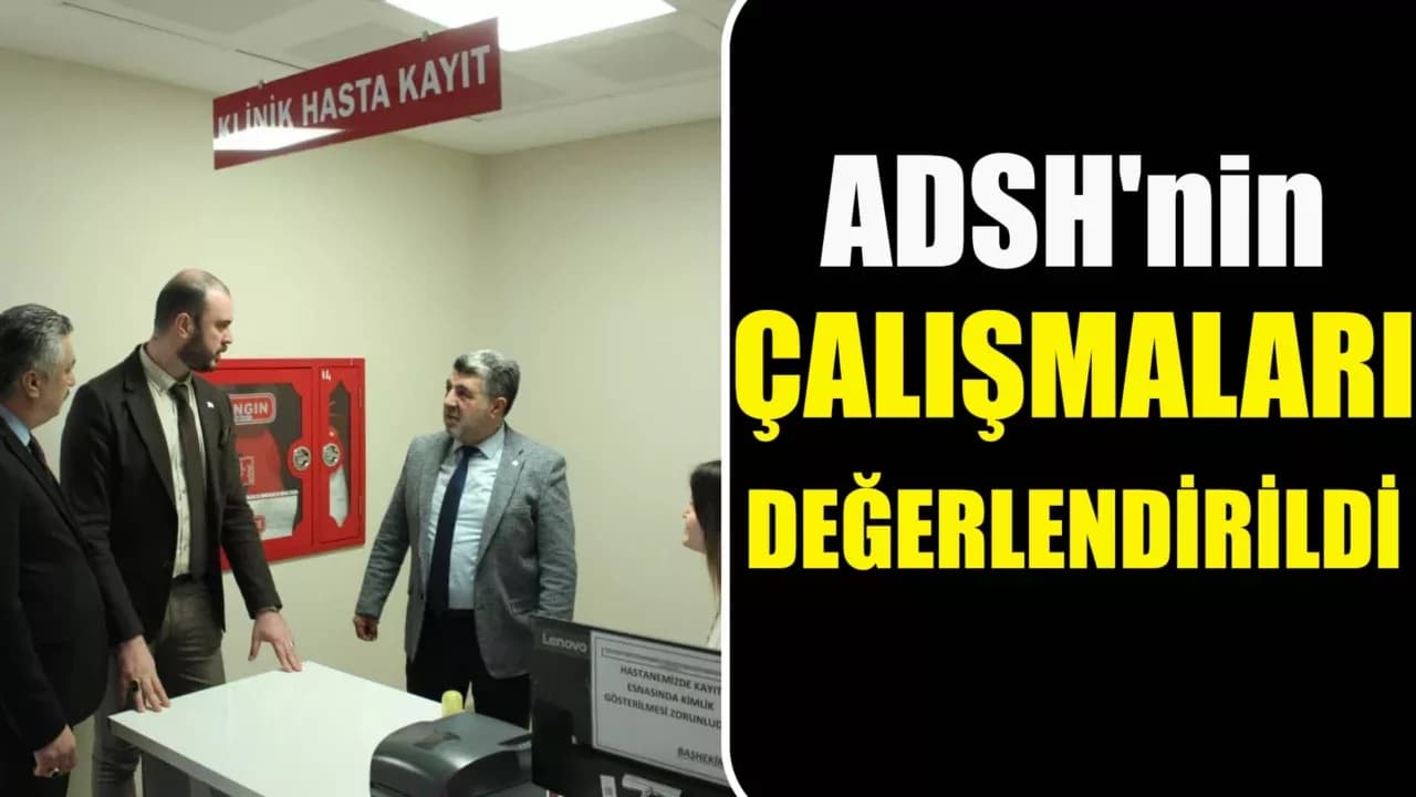 Karabük ADSH'de Değerlendirme Toplantısı Yapıldı
