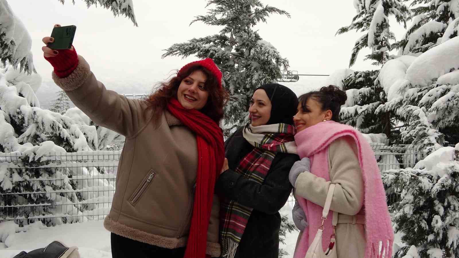 Ordu’da kar güzelliği