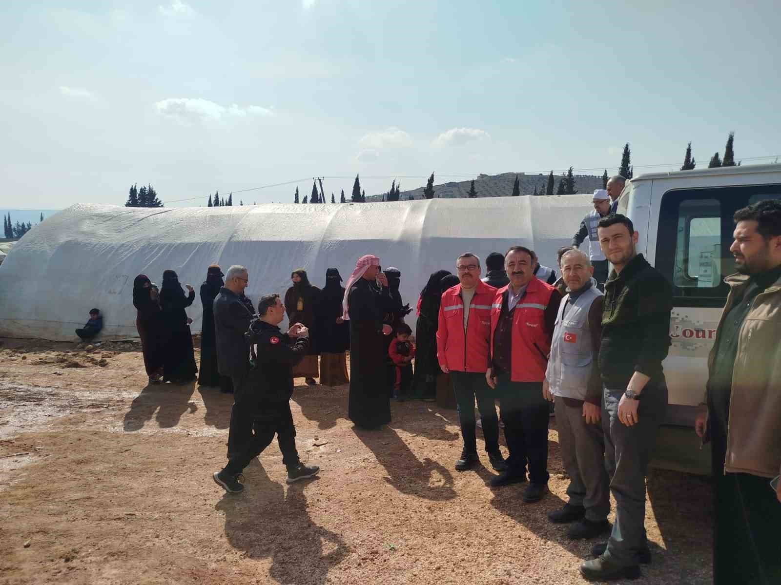 Karabük’ten Suriye’ye  yardım eli