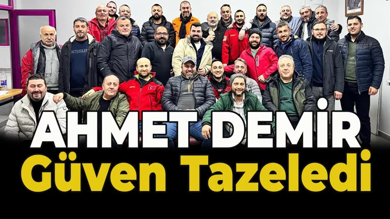 KARDOFF Başkanı Demir güven tazeledi