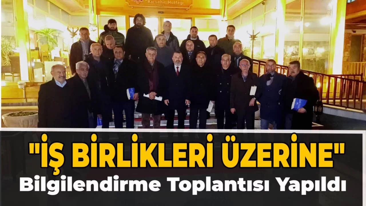 Bilimsel Organizasyonları Üzerine Bilgilendirme Toplantısı Yapıldı