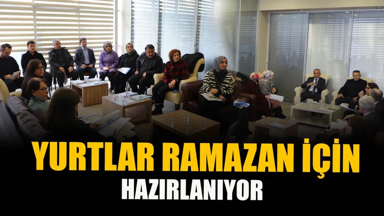 Karabük GSB Yurtlarında Ramazan Hazırlıkları Başladı