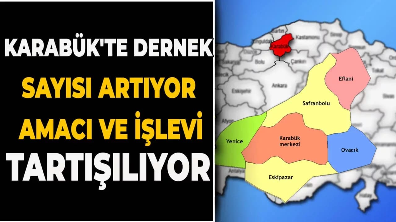 Karabük'te Yöresel Dernekler Tartışılıyor!..