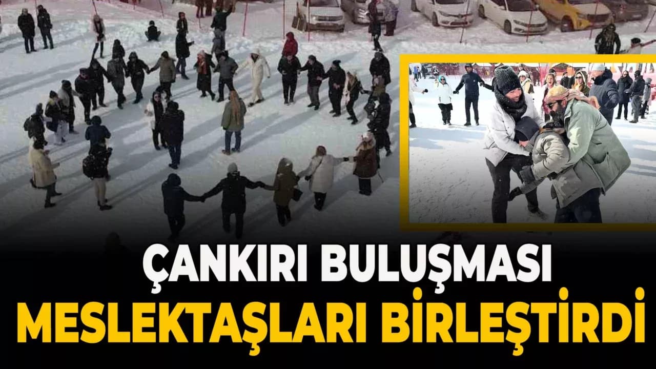 Gazeteciler Ilgaz’ın Beyaz Örtüsünde Stres Attı