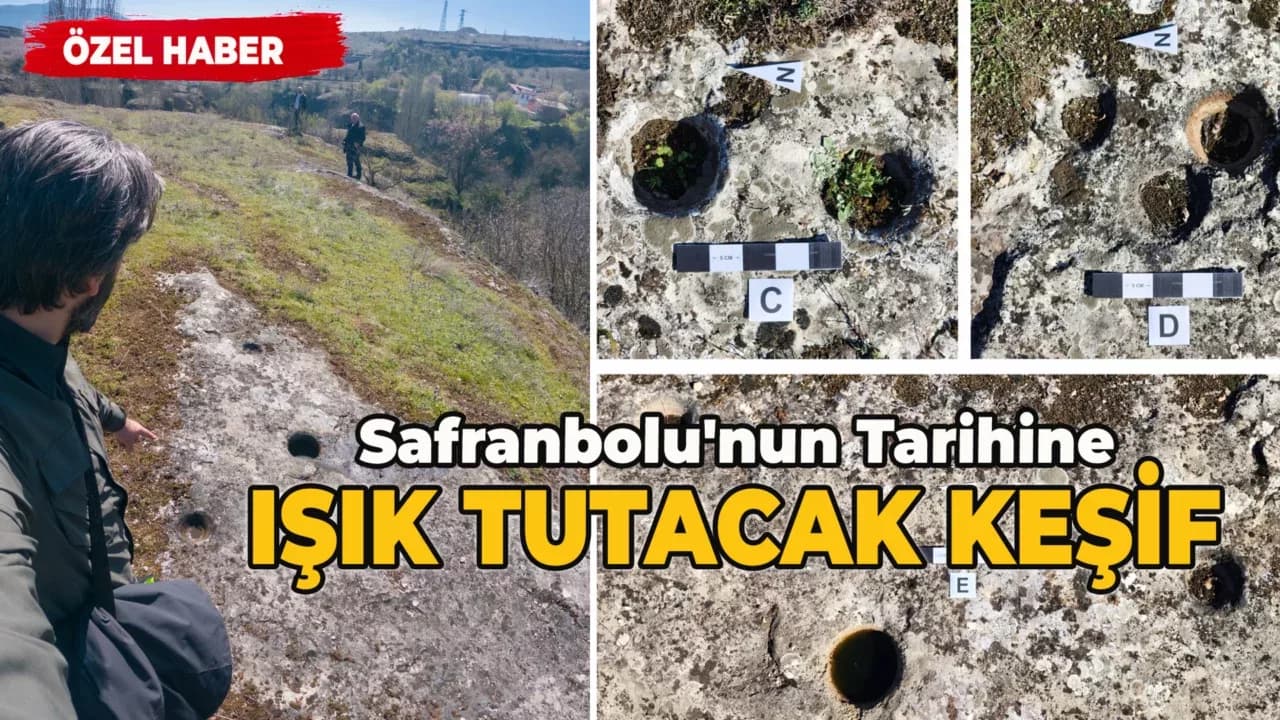 Safranbolu'nun Kadim Uygarlıklarına Ait Kutsal Alanları Ortaya Çıkarıldı