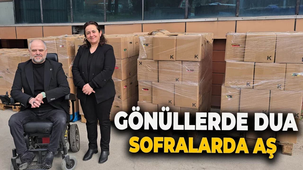 350 Hanenin Yardım Kolilerini SYDV’ye Teslim Ettiler