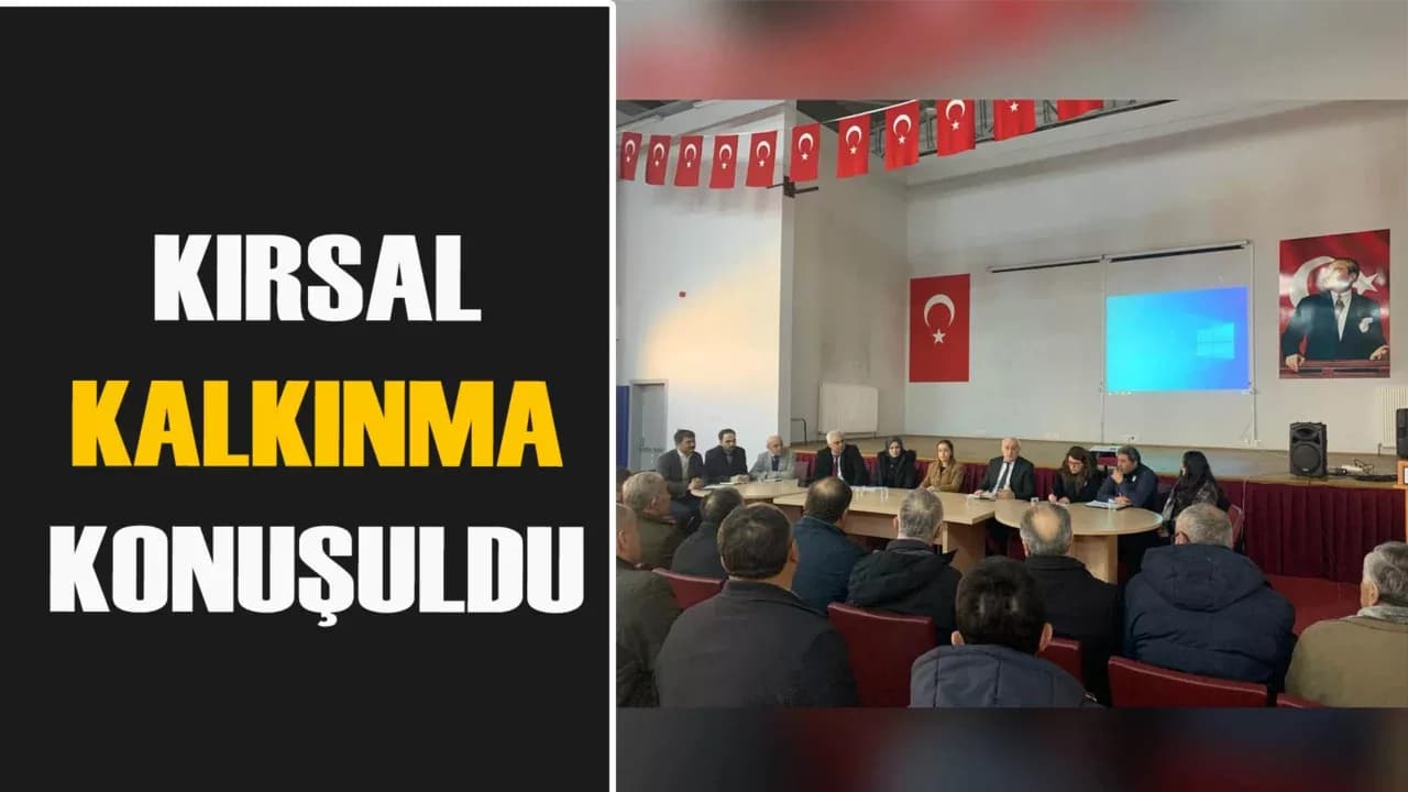 Ovacık’ta AB ve TKDK Projeleri Değerlendirildi