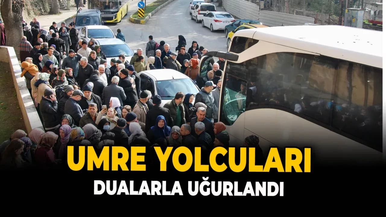Umreciler Kutsal Topraklara Uğurlandı