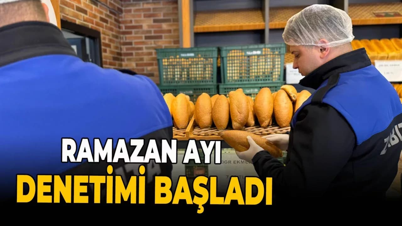 Karabük Belediyesi'nden Ramazan Ayı Denetimi