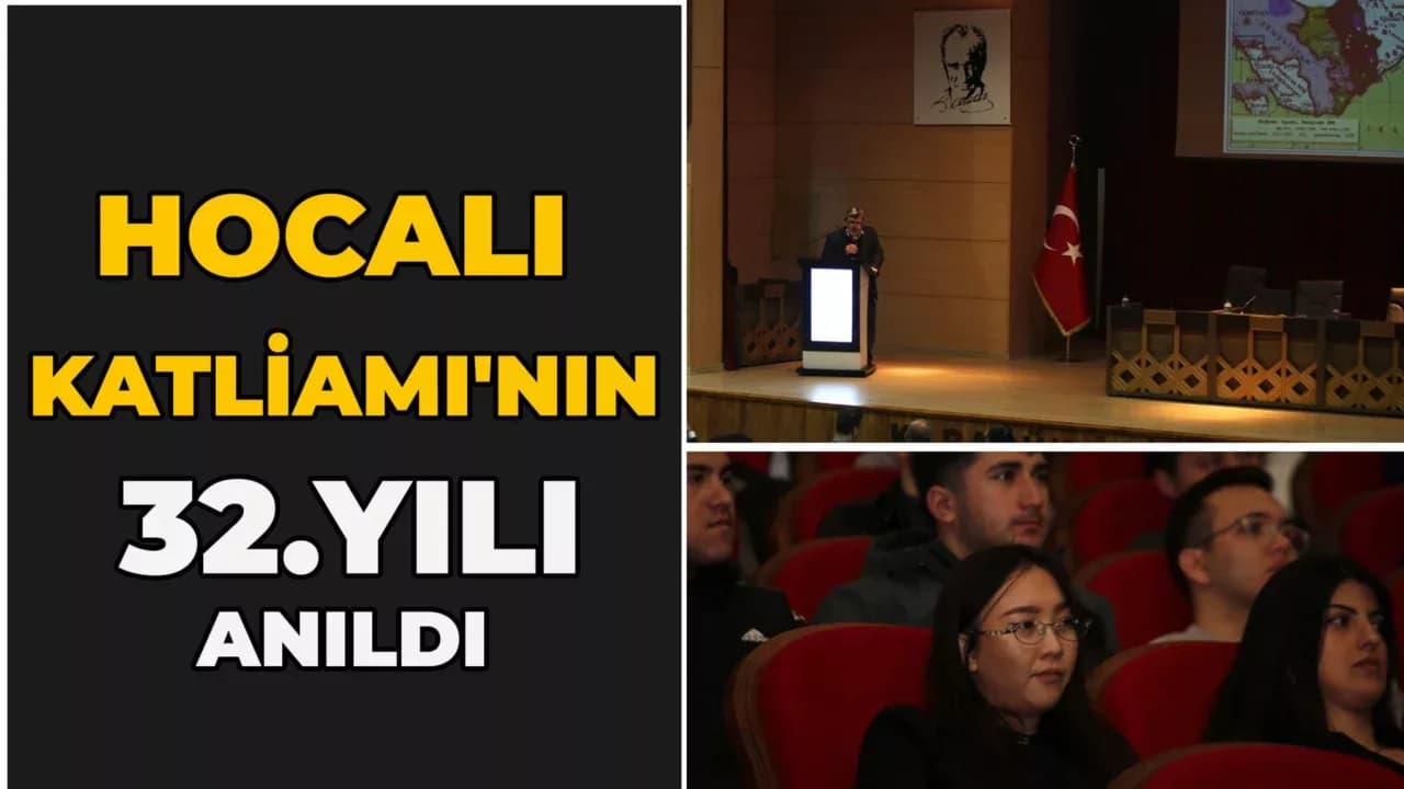 Karabük Üniversitesinde "Hocalı Katliamı" Unutulmadı