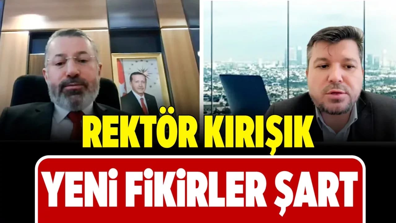 Rektör Kırışık'tan Yenilikçi Çözümleri Geliştirme Çağrısı