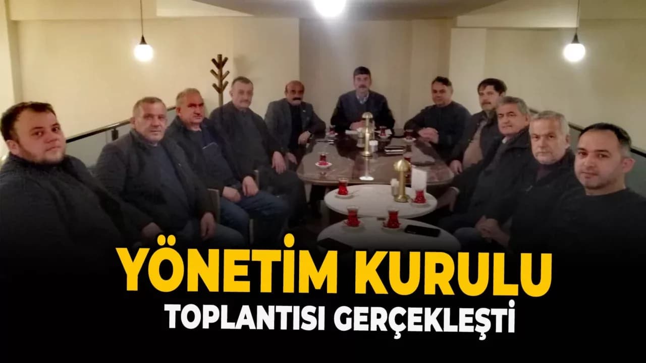 Şubat Ayı Yönetim Kurulu Toplantısı Gerçekleşti
