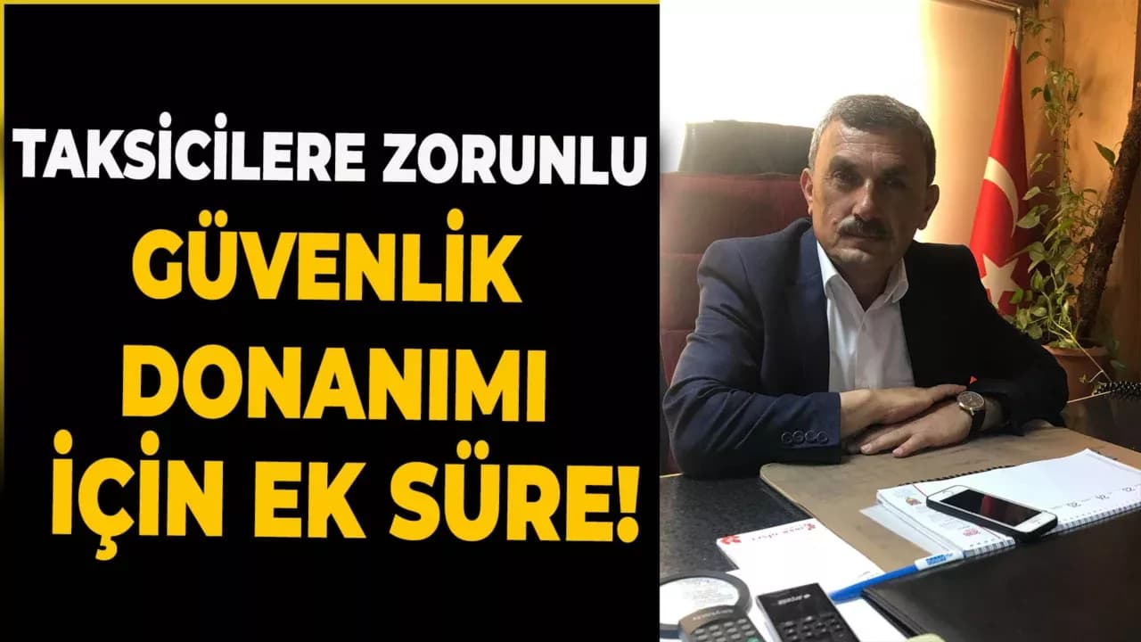 Şoförler Odası Başkanı Topçu’dan Taksicilere Uyarı