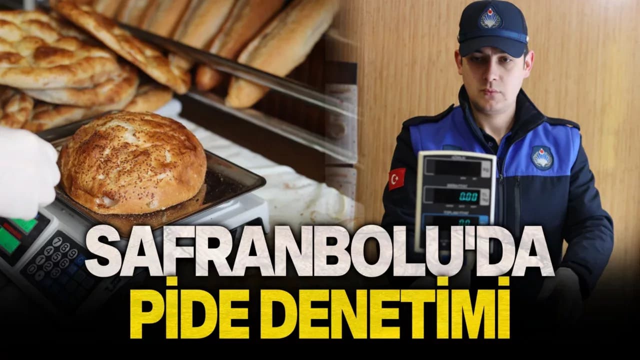 Safranbolu Zabıtasından Ramazan Pidesi Denetimi Yapılıyor