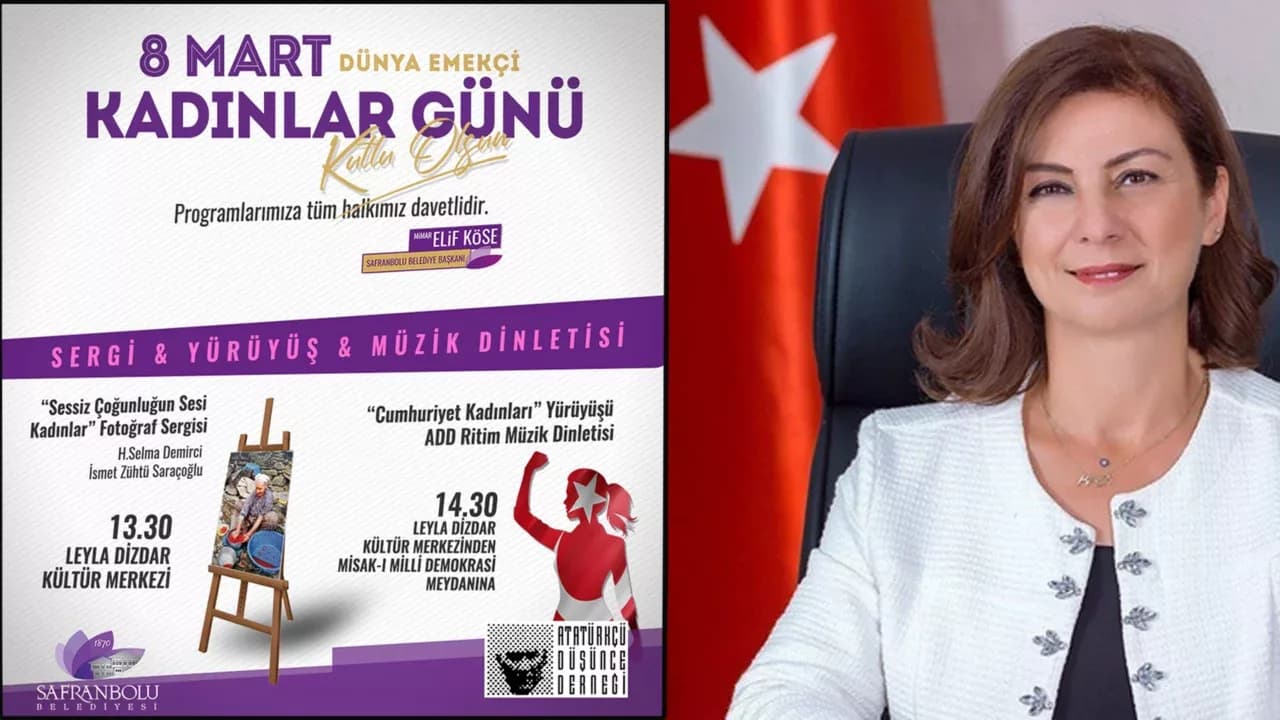 Safranbolu’da 8 Mart Dünya Kadınlar Günü Etkinlikleri Düzenleniyor