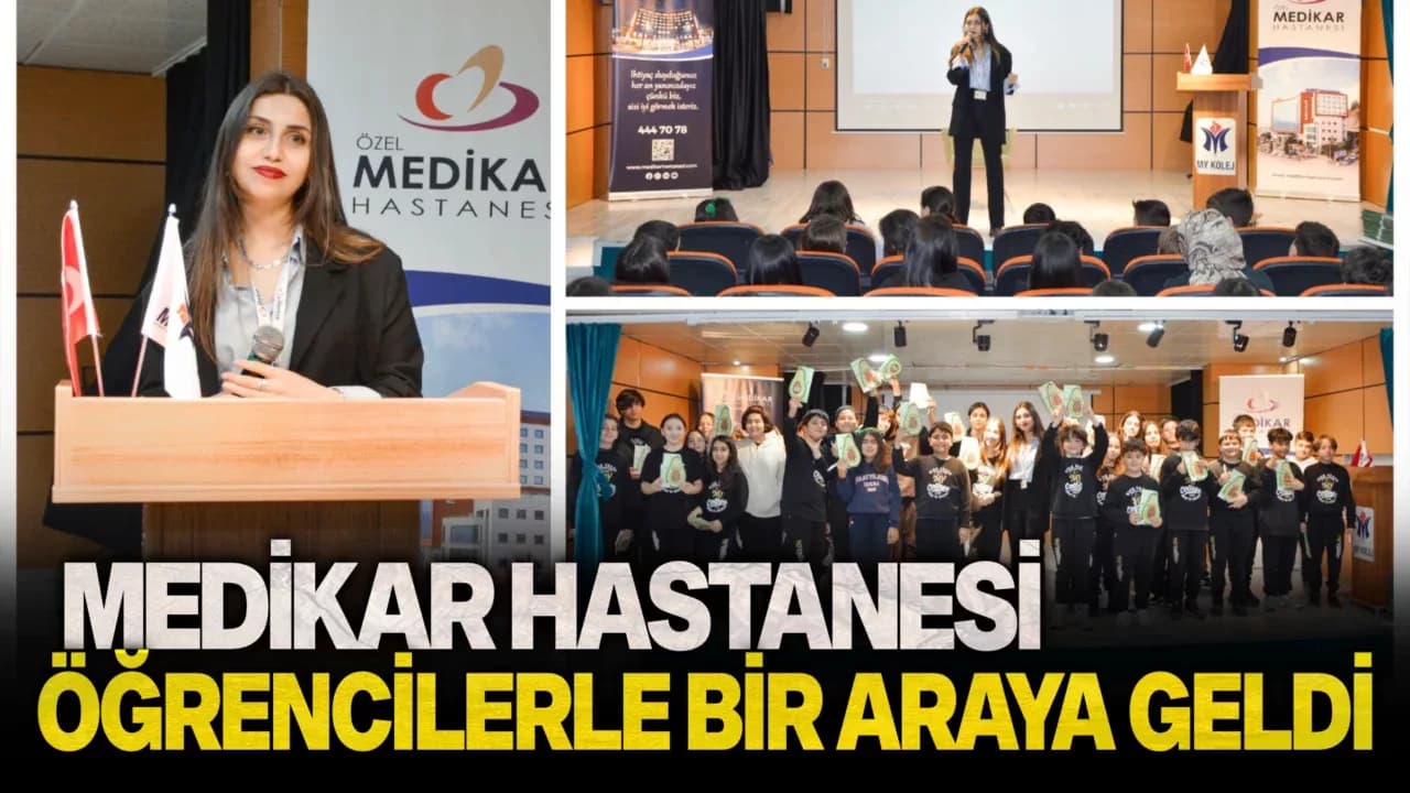 Medikar Hastanesi'nden Öğrencilere Ziyaret