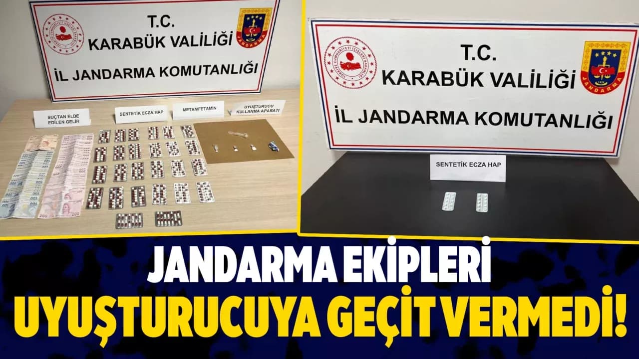 Jandarmadan Uyuşturucu Operasyonu