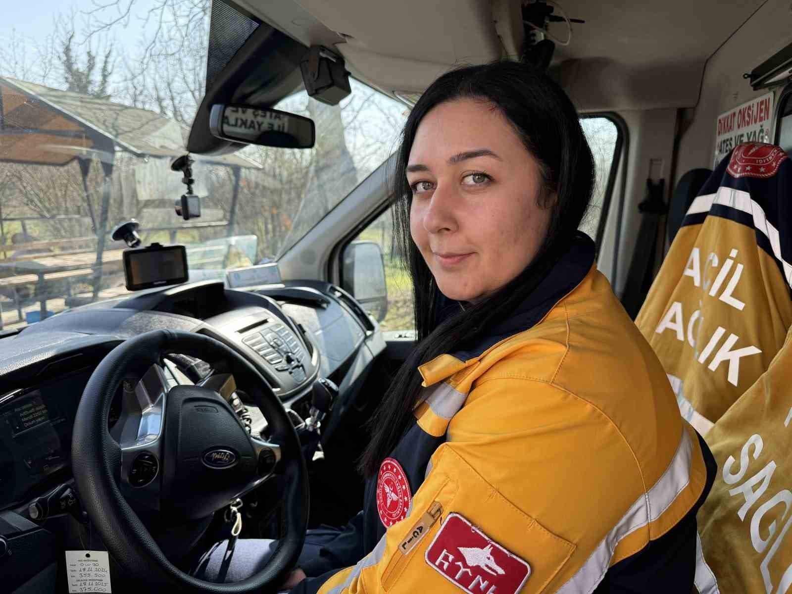 Düzce’nin hayat kurtaran kadını