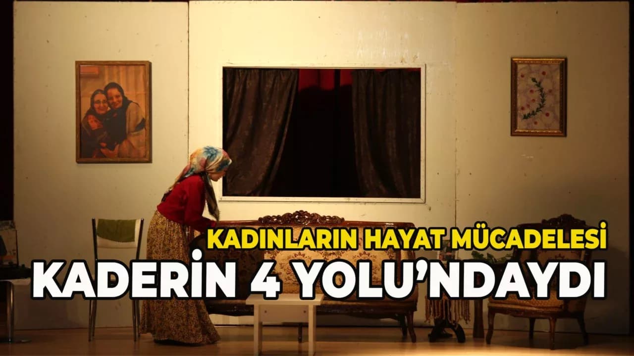 KBÜ'de "Kaderin 4 Yolu" Oyunu Sahnelendi