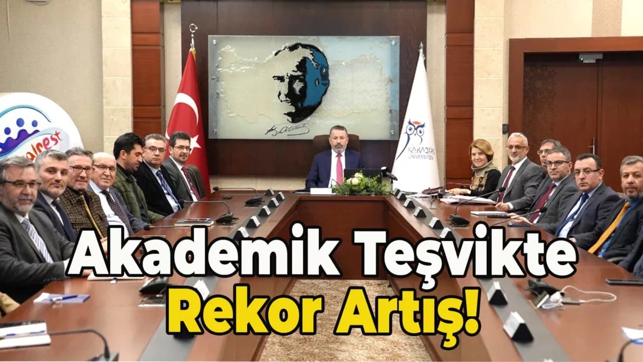 Karabük Üniversitesinde Aylık Senato Toplantısı Gerçekleştirildi