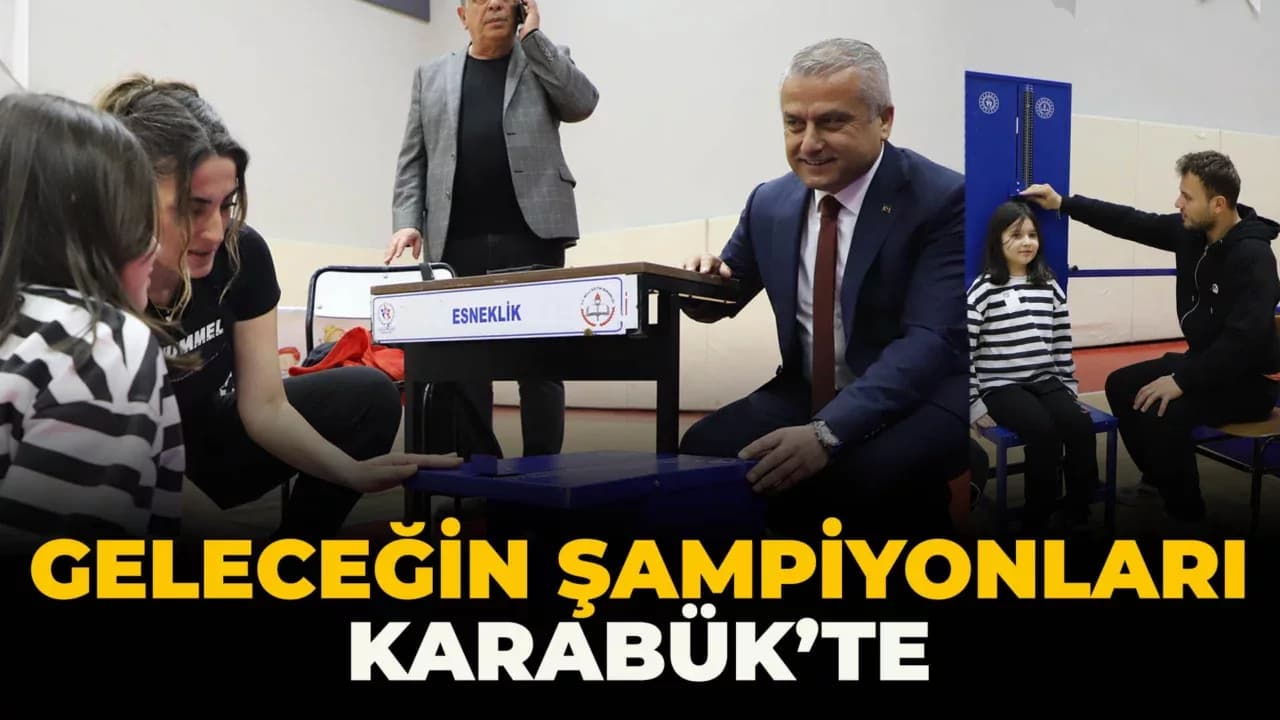Yetenek Tarama Programı Karabük'te Başladı