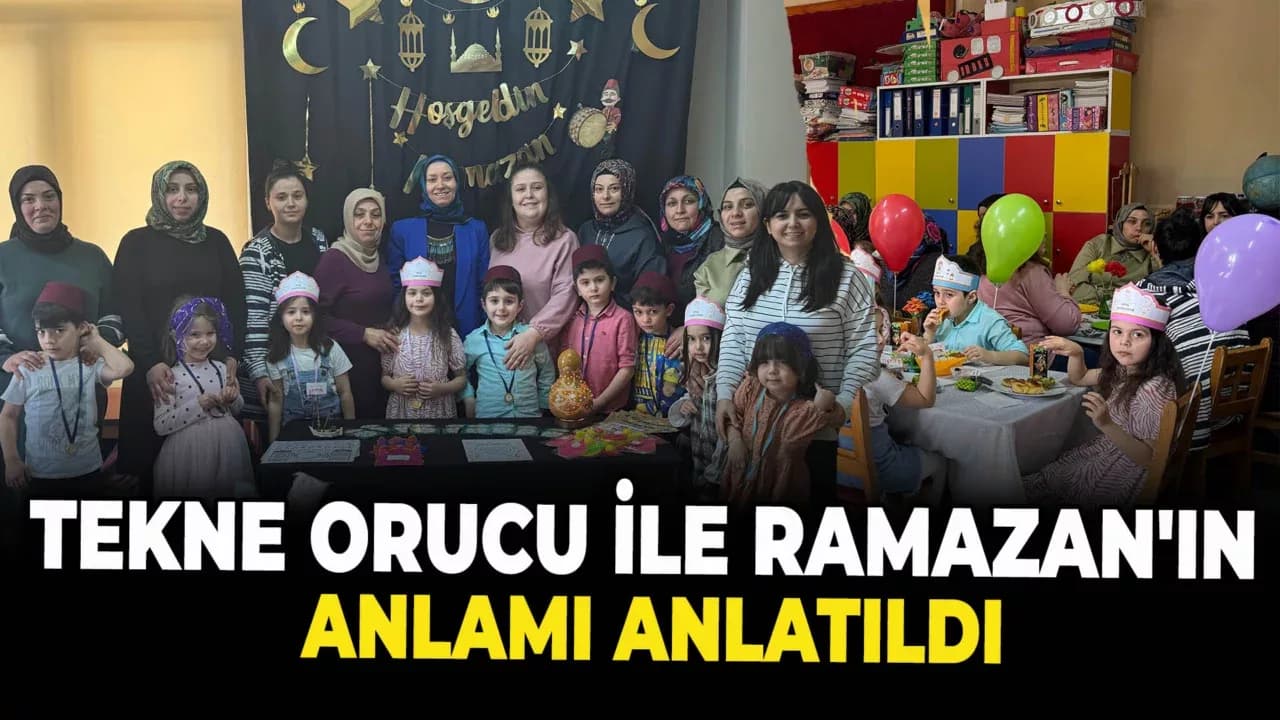 Karabük Belediyesi, Çocuklara Ramazan'ın Manevi Huzurunu Aşılıyor