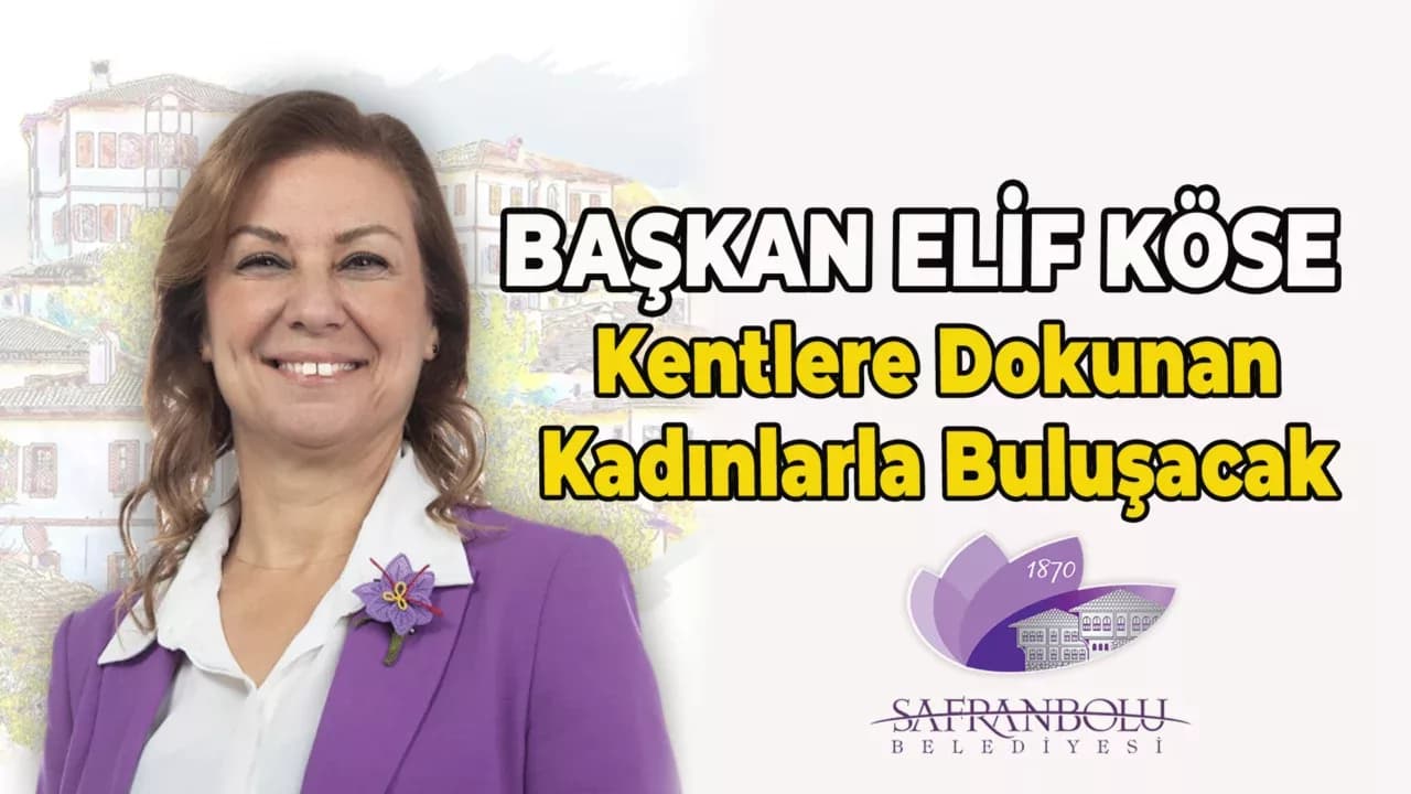 Safranbolu'nun Kadın Belediye Başkanı Köse Kent Dönüşümünü Eskişehir'de Paylaşacak