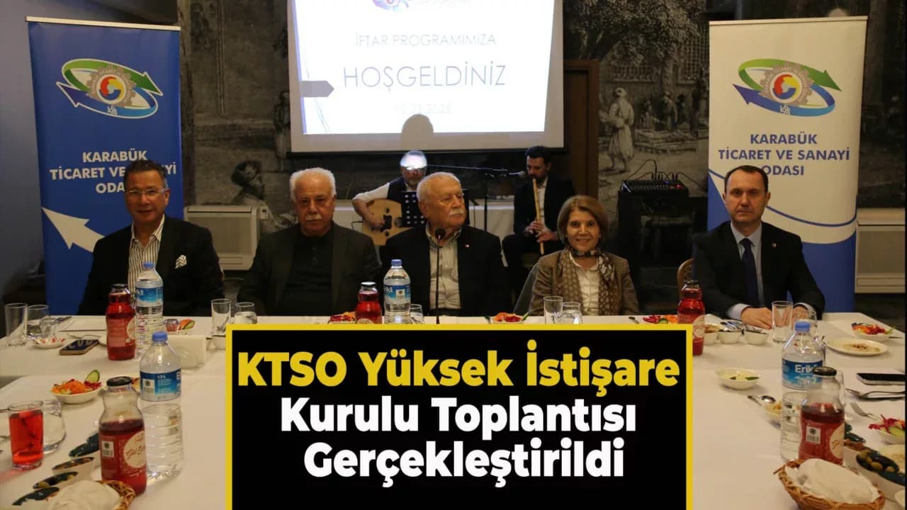 KTSO Yüksek İstişare Kurulu Toplantısı Yapıldı