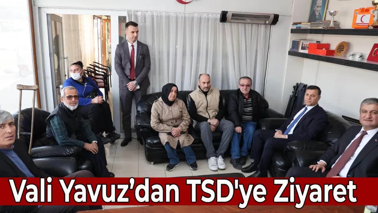 Vali Mustafa Yavuz'dan Ziyaret