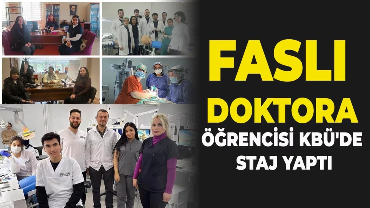 Faslı Öğrenci Karabük Üniversitesi’nde Staj Yaparak Deneyim Kazandı