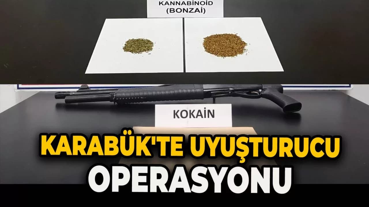 Karabük'te İki Ayrı Uyuşturucu Operasyonunda Kokain ve Bonzai Yakalandı