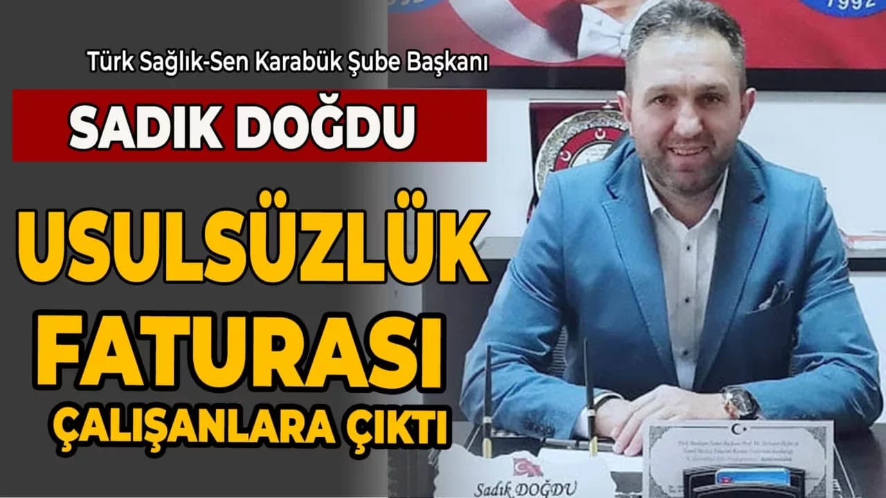 Usulsüzlüğün Faturası Sağlık Çalışanlarına Kesildi