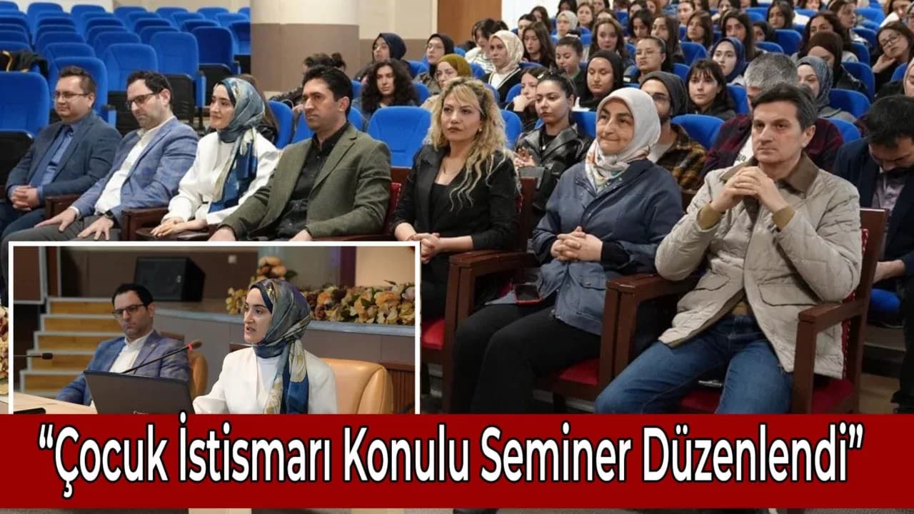 Karabük Üniversitesi'nde Seminer Gerçekleşti