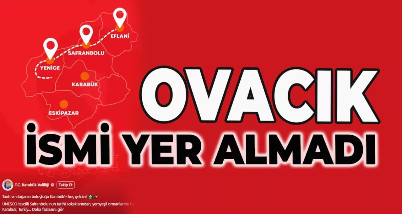 Ovacıklılar Kültür ve Dayanışma Derneği'nden Tepki
