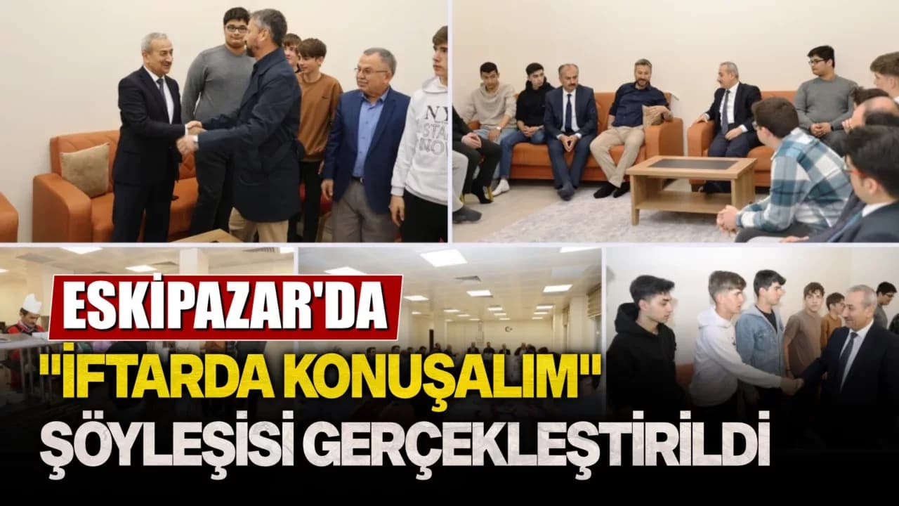 Eskipazar ÇPAL'de "İftarda Konuşalım" Söyleşi Programı Gerçekleştirildi
