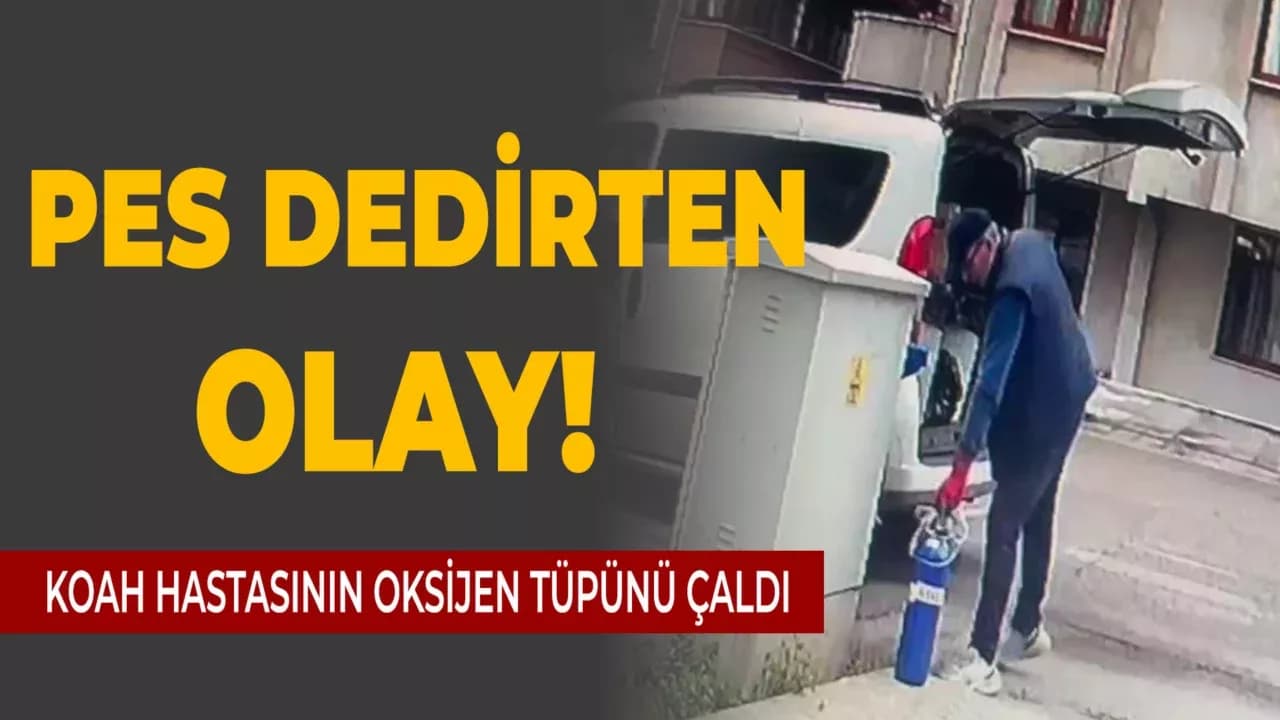 Hastanın Oksijen Tüpünü Çaldı