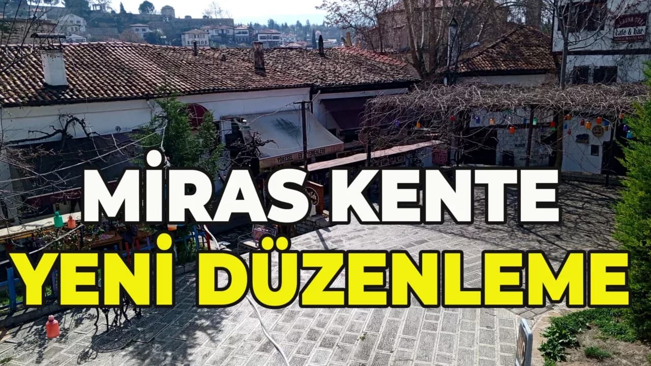 Safranbolu'da Tarihi Çarşıda Yangın Güvenliği İçin Yeni Düzenleme
