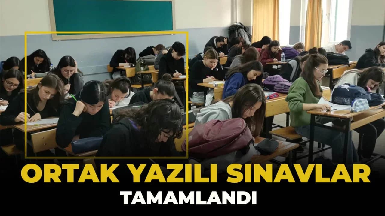Karabük’te Ortak Yazılı Sınavlar Tamamlandı