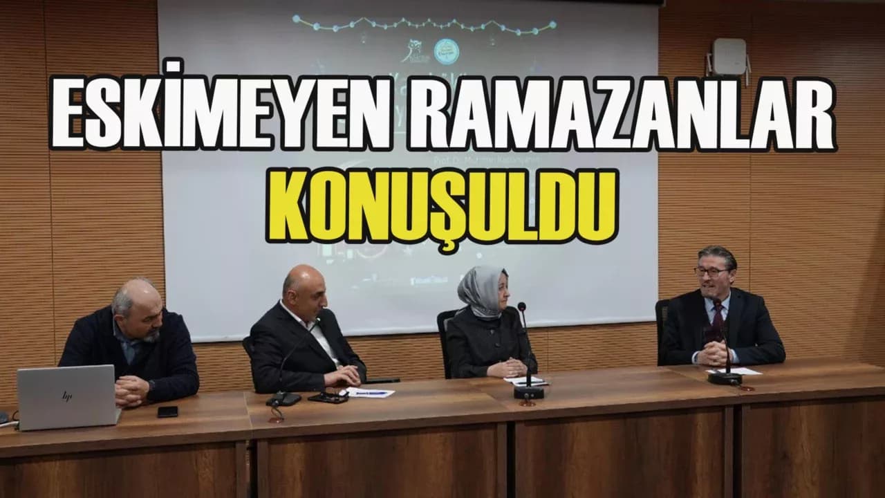 Eski Ramazanlar KBÜ'de Anılarla Yeniden Canlandı