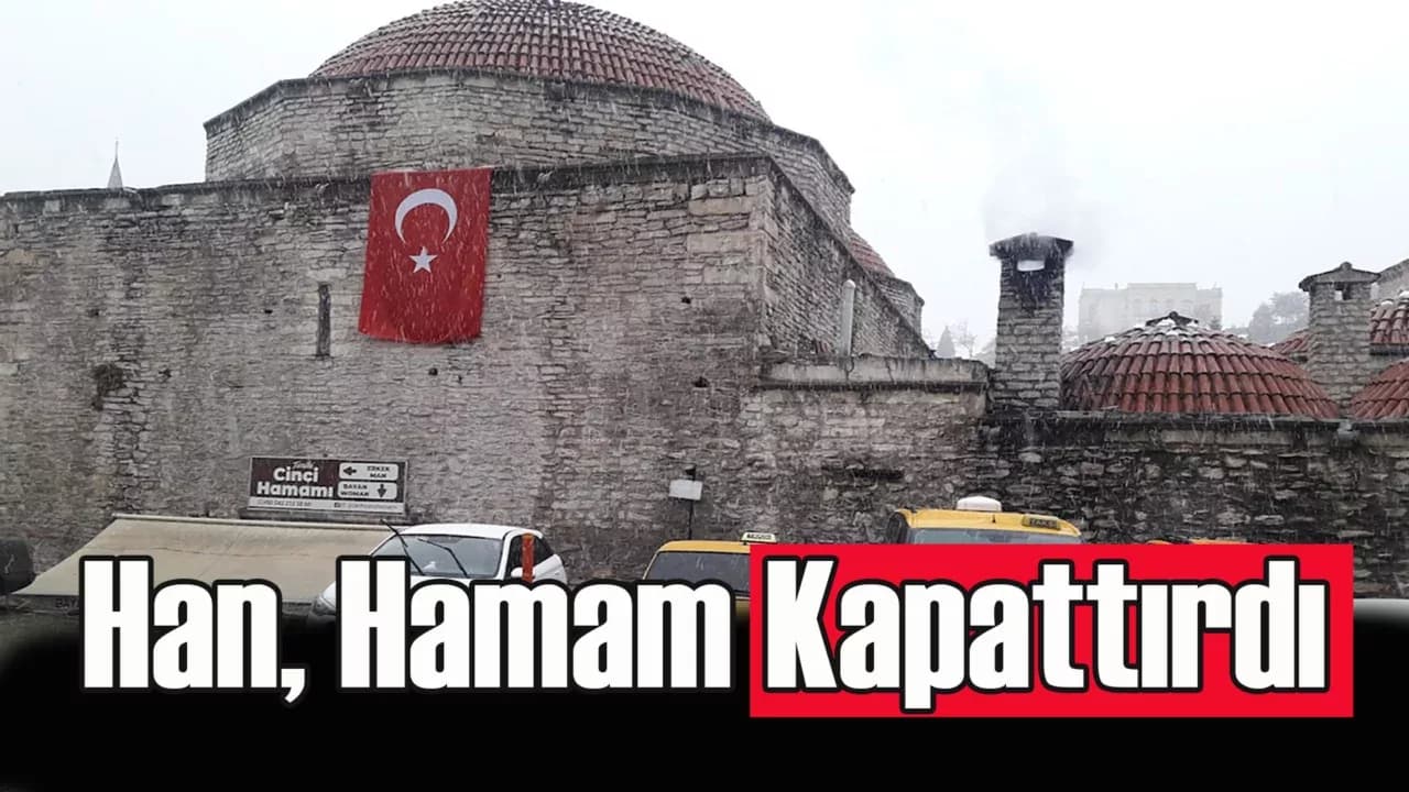 Safranbolu'da Tarihi Cinci Han Kapatılınca, Cinci Hamam'ın Ziyaretçileri Gelmez Oldu!