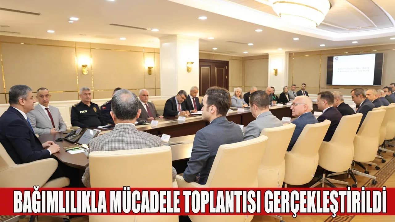 Karabük’te Bağımlılıkla Mücadele Toplantısı Gerçekleştirildi