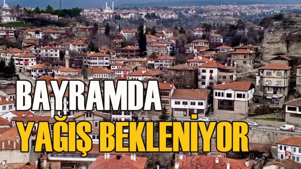Karabük'te Sağanak Yağış Devam Ediyor