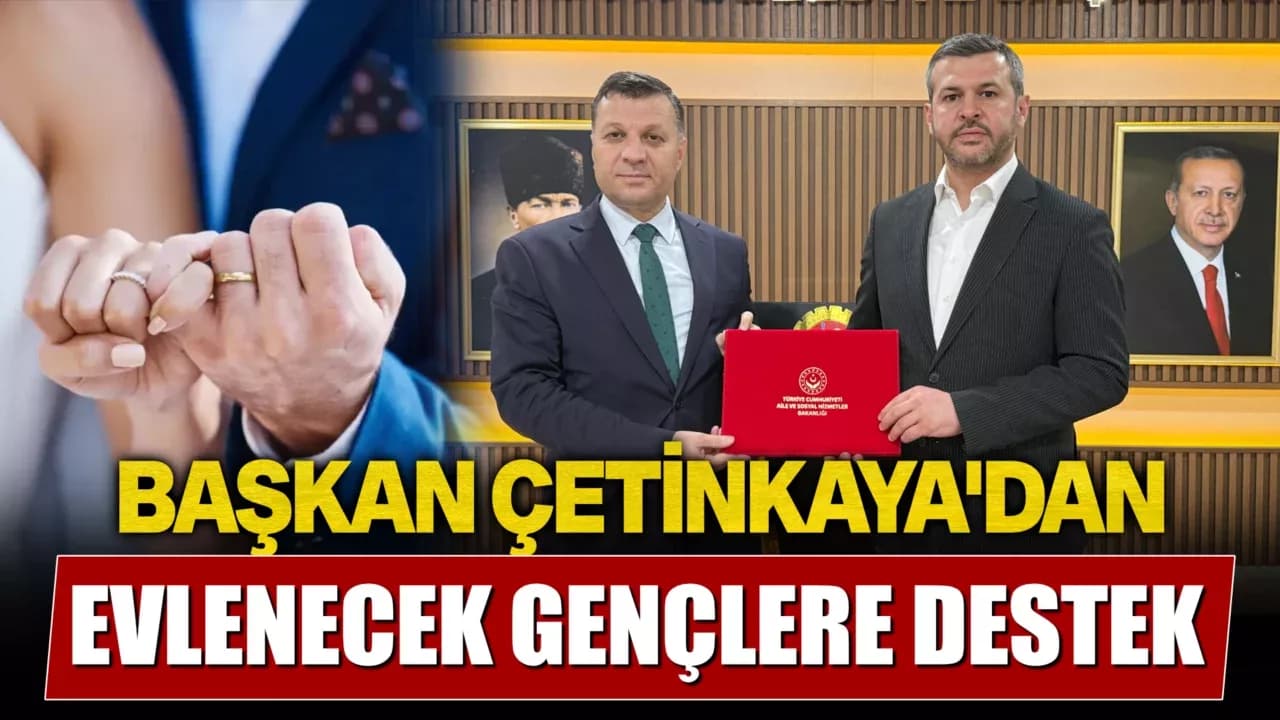 Karabük Belediye Başkanı Özkan Çetinkaya’dan Evlenecek Gençlere Büyük Destek