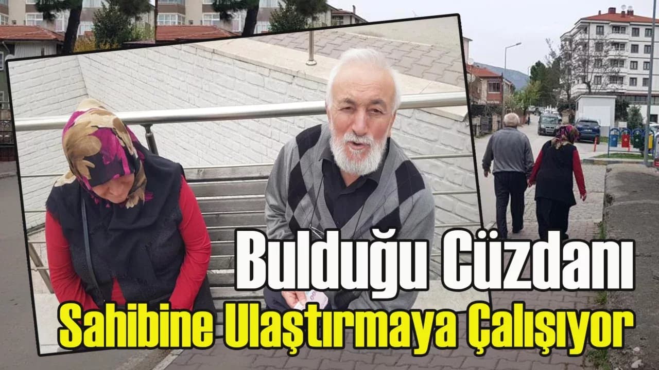 Duyarlı vatandaş bulduğu cüzdanın sahibine ulaşmaya çalışıyor