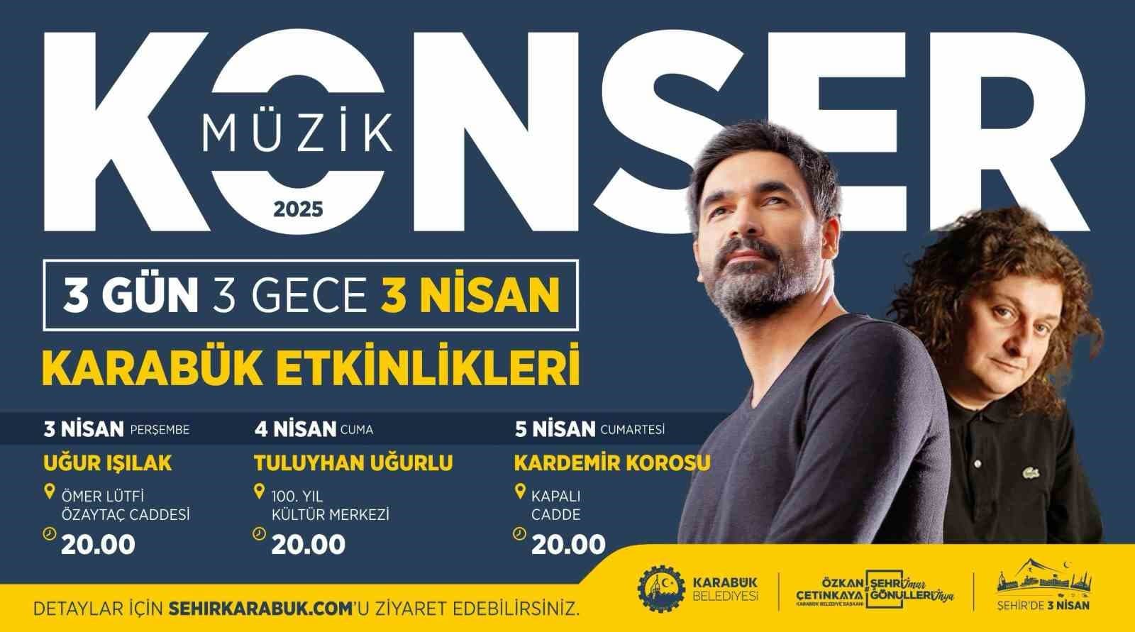 ‘3 Nisan’ Karabük’te doyasıya kutlanacak