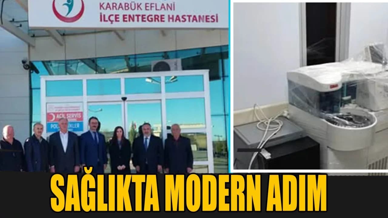 Eflani'de İlk Kez Tüm Kan Tahlilleri Yapılabilecek