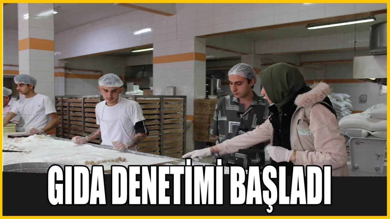 Karabük'te Ramazan Bayramı Öncesi Gıda Denetimi
