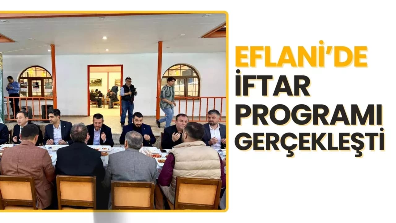 Eflani’de AK Parti İftar Programı Düzenlendi 